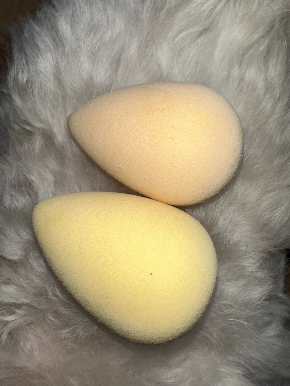 2x The Original Beauty Blender Makeup Sponge SET cream butter yellow sephora